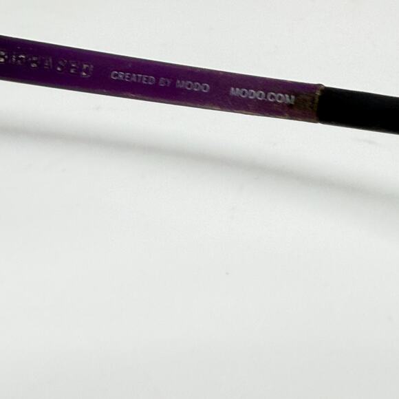 Eco Modo.com Eyeglasses Frames Purple Full Rim 51-16-140 20359 - Picture 7 of 8